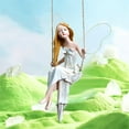 thumbnail image 3 of Garden Fairy Statues Hanging Ornaments Figurine for Home Yard Decor with Rope, 3 of 6