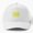 White, variant on Rad Dad Design Baseball Hat, Cool Father Family Graphic Design, Classic Cap