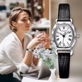 thumbnail image 3 of Watches for Woman Ladies Analog Quartz Watch with Leather Strap Fashion Watch for Woman 3ATM Waterproof Watch, 3 of 7