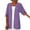 Purple, variant on Womens 3/4 Sleeve Cardigans Linen Oversized Lightweight Summer Fall Sheer Cardigan Kimono Cover Up Open Front Cardigan Jacket Sweater