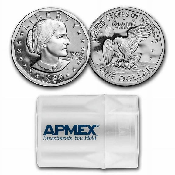 U.S. Mint 1980-S Susan B. Anthony Dollar Coin, 20 pack