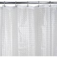 Splash Home Peva 4G Cubic Shower curtain Liner Design for Bathroom