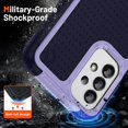 thumbnail image 2 of Funda para Samsung A33 5g, doble capa de protección, a prueba de golpes, protección para pantalla y cámara., 2 of 5