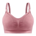 thumbnail image 5 of Sujetador de lactancia ajustable con hebilla superior, ropa interior inalámbrica, sujetador de lactancia push up antiflacidez para mujeres embarazadas con almohadilla para el pecho, 5 of 5