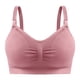 thumbnail image 5 of Sujetador de lactancia ajustable con hebilla superior, ropa interior inalámbrica, sujetador de lactancia push up antiflacidez para mujeres embarazadas con almohadilla para el pecho, 5 of 5