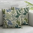 thumbnail image 3 of Nawypu Green Plant Pillow Covers  Sage Green Botanical Fern Leaf Decorative Pillow Cases Spring Summer Vintage Floral Throw Pillows Set of  Farmhouse Home Decor for Living Room Couch Outdoor, 3 of 5