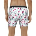 thumbnail image 4 of Disketp Tulips Flowers Men's Boxer Briefs Men’s Underwear Boxer Briefs for Men, 4 of 7