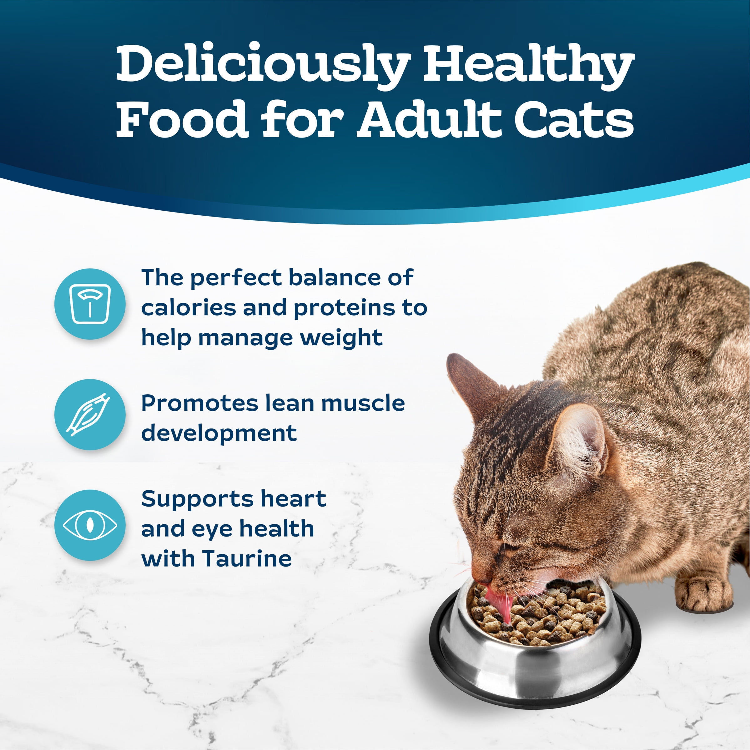 Blue Buffalo Tastefuls Natural Dry Cat Food, Weight Control, 5-lb. Bag