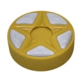 thumbnail image 1 of Pelota de hockey sobre hielo que reemplaza el juego mejorado. Equipo de entrenamiento deportivo estándar. Amarillo, 1 of 9