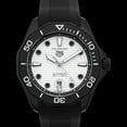 thumbnail image 4 of TAG Heuer TAG Heuer Aquaracer Professional 300 Automatic White Dial Black Rubber Watch 43mm WBP201D.FT6197, 4 of 4