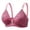 Pink, variant on Womens Bras Jelly Bras for Women No Underwire Scalloped Push Up Wireless Bralettes Seamless Soft Comfort Everyday Tshirt Bra Khaki
