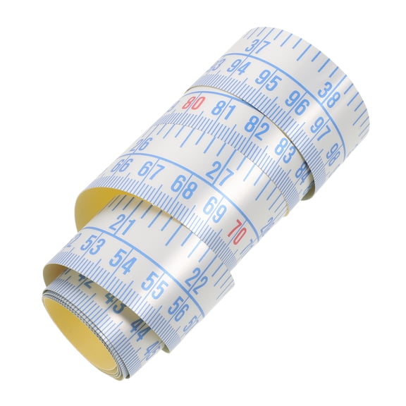 LOLIPPYY Peel and Stick Ruler Tape with Tear Resistant Material for Home Use