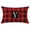 Y, variant on AUHomi Christmas Pillow Cover 12x20 Inch Initial Last Name Red Buffalo Plaid Christmas Lumbar Throw Pillows, Sofa Bed Car Chair Decorative Pillowcases For Xmas Home Decor (B)