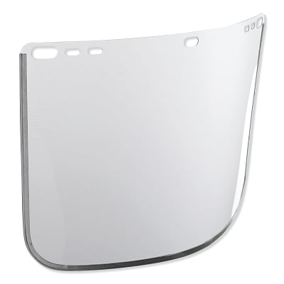 F30 Acetate Face Shield, 8040 Acetate, Clear, 12 In X 8 In | Bundle of 5 Each