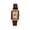 Coffee color, variant on New Square Roman Numeral Minimalist Casual Leather Strap Watch Student Quartz Women's Watch