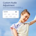 thumbnail image 4 of HLONK Language AI Translator Earbuds Bluetooth Translation Translating Earbuds Real Time AI Headphones Language Translation Translate Earbuds Blue Tooth Ear Bud Translator Device for iPho, 4 of 7