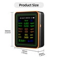 thumbnail image 5 of Tester Air Quality Test Meter with Buzzers HCHO TVOC CO CO2 PM2.5 PM10 Meter, 5 of 21