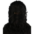 thumbnail image 5 of HPO Adult Unisex Yeti Costume with Mask, Black Bigfoot Halloween Outfit, 1, 5 of 6