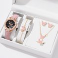 thumbnail image 1 of New  Popular Women‘s Watch Fashion Personality Simple Watch Butterfly Digital Belt Watch Set, 1 of 7