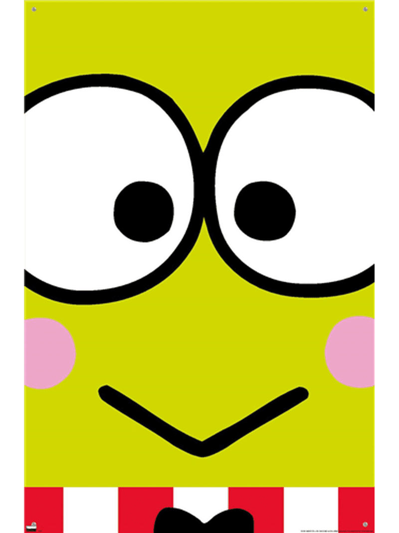 Hello Kitty and Friends - Keroppi Close-Up Wall Poster with Push