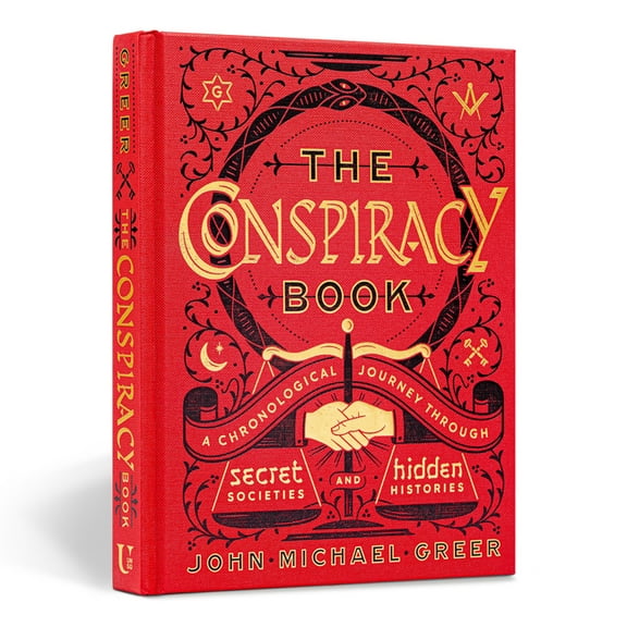 Union Square & Co. Chronologies The Conspiracy Book: A Chronological Journey Through Secret Societies and Hidden Histories, (Hardcover)