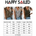 thumbnail image 4 of Camiseta sin mangas con cuello Halter para mujer, tops de encaje de ganchillo con cuello en V, camisola suelta con tiras, camiseta, lavable a máquina, mangas con ribete de encaje, sin mangas Xemadio WMXL-43-23, 4 of 4