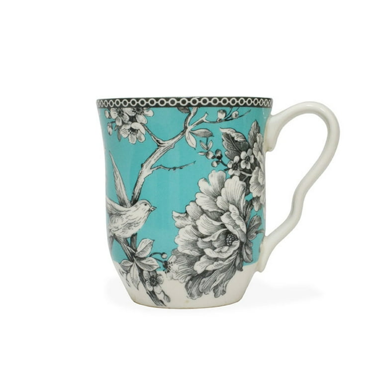 222 FIFTH フィフス　 ハイビスカス　プレート　2枚 Amazon.com | 222 Fifth Adelaide 16-Piece Square Floral