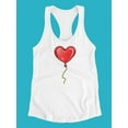 thumbnail image 3 of A Heart Shaped Balloon Tank Women -Image by Shutterstock, Female Large, 3 of 4