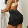 thumbnail image 3 of BLTIBY Women Butt Lifter Thicker Padded Shapewear Lace Underwear Seamless Fake Hip Enhancer Knickers Tummy Control Body Shaper Shorts Black S, 3 of 6