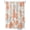 Orange, variant on Fsddascl Black Coastal Shower Curtain Set - Small 36" x 72" Washable Bathtub Curtain with 12 Hooks, Nautical Ocean Starfish Seashells Coral Waterproof Fabric Stall Shower Curtains for Bathroom