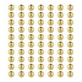thumbnail image 1 of Cuentas Rondelle de 14K OD 6 mm ID 1.5 mm Chapadas en Oro Latón Redondas para Hacer Joyas de Bricolaje 100 Pcs, 1 of 5