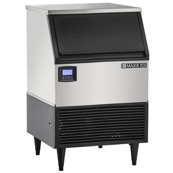 Maxx Ice Intelligent Series Self-Contained Ice Machine, in Stainless Steel/Black Trim (MIM260N)