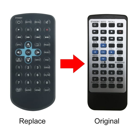DTA880 Remote Control for RCA Digital TV Converter Recorder