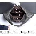 thumbnail image 3 of Woven Leather Hobo Bag for Women, Top-handle Shoulder Tote Bag Large Capacity Woven Handbag Underarm Bag Shopper Travel Bags, 3 of 5