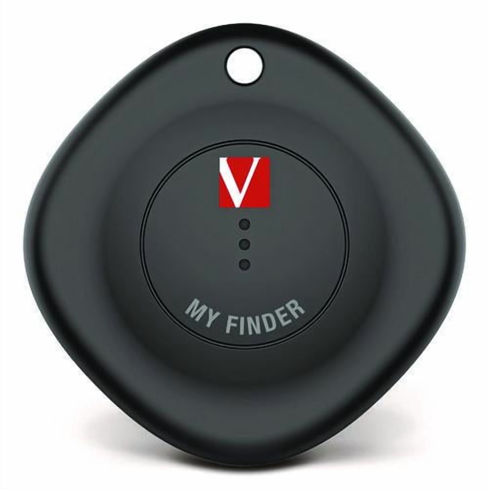 My Finder Bluetooth Tracker for Apple iOS, Black/White, 2/Pack | Bundle of 2