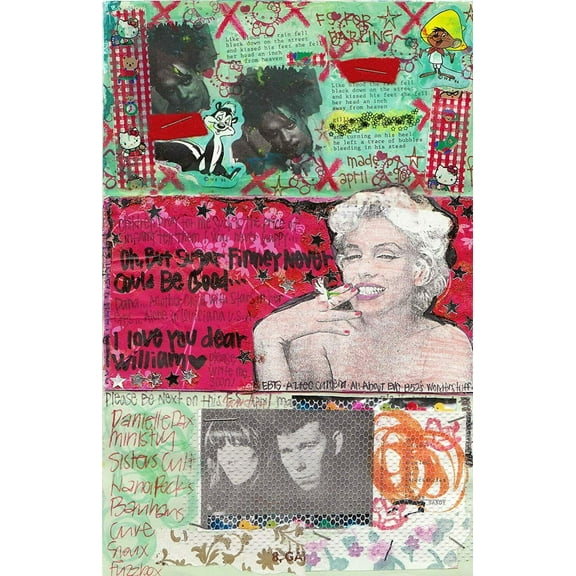 Marilyn Monroe 4 - CANVAS OR FINE PRINT WALL ART