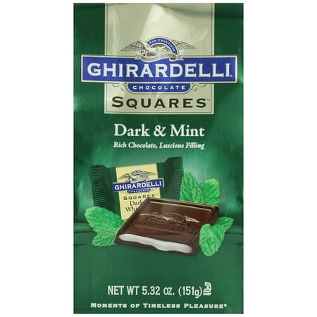 Ghirardelli Classic White Chocolate - , Dark Chocolate With White Mint, 5.32 oz Bag Ghirardelli