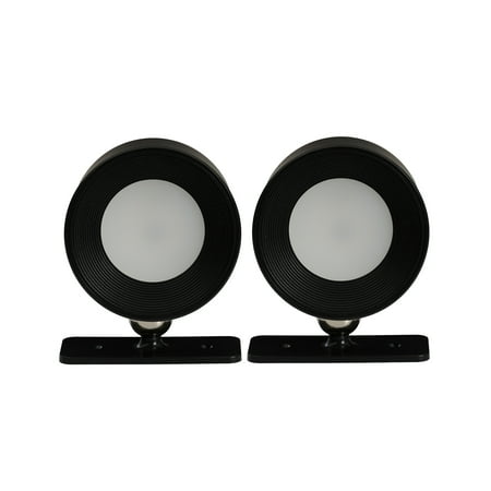 Mainstays 4.5W LED Rechargeable Portable Task Spotlight Set with Remote 2 Count