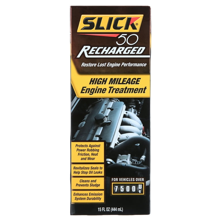 Slick 50 ReCharged High Mileage Engine Treatment And, 55 OFF