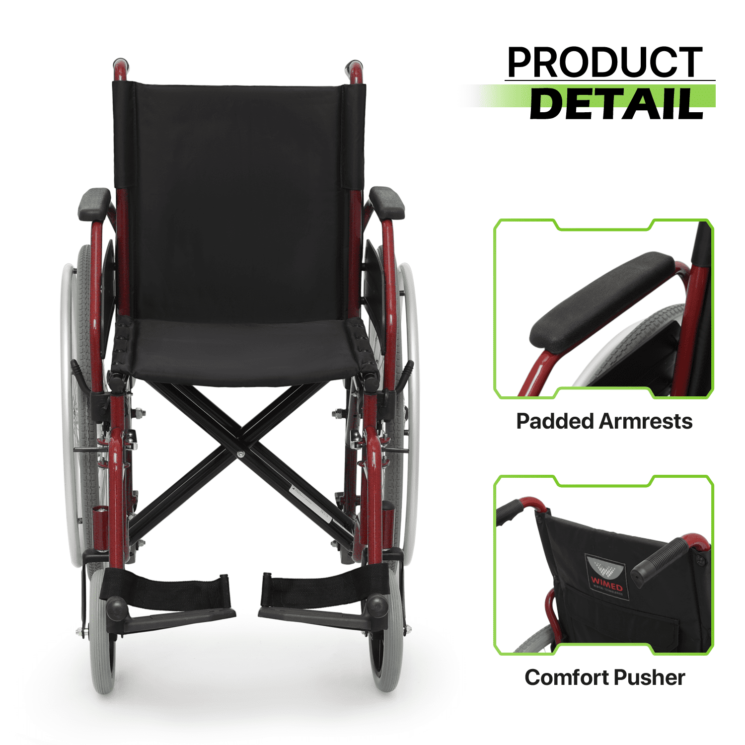 Magshion Self Propelled Foldable Transport Wheelchair, Lightweight Wheelchair with Flip Back Padded Armrests, Detachable Swing-away Footrests and Hand Brake for Adults, Disable - Walmart.com Magshion Self Propelled Foldable Transport Wheelchair, Lightweight Wheelchair with Flip Back Padded Armrests, Detachable Swing-away Footrests and Hand Brake for Adults, Disable - Walmart.com