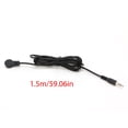 thumbnail image 4 of 3.5mm Set-top Box Infrared Remote Control Repeater Black IR Extension Cable, 4 of 7