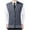 59#Dark Gray, variant on Gmdeguo Mens Solid Color Full Zip Sweater Vest Knitted Stand Collar Cardigan Casual Button Front Slim Fit Sleeveless Sweaters with Pockets