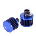 thumbnail image 1 of 2uds 12mm Universal Aire Filtro Limpiador con Ajustable Abrazadera Azul Unique Bargains filtros de aire para deportes motorizados, 1 of 7