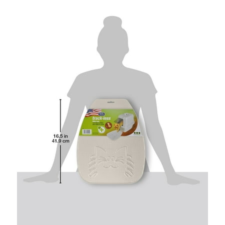 Van Ness, Trackless Cat Litter Mat, White