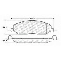 Centric Parts - Ceramic Pads
