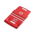 thumbnail image 1 of Cubierta del botón del interruptor del freno de mano electrónico de la consola central de 3 piezas para VW Arteon CC 19-23 aleación de aluminio rojo, 1 of 1