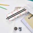 thumbnail image 6 of Yiaed Poodle Dog Print Leather Pencil Case - Leather Pen Pencil Holder - Elegant & Practical Pencil Pouch for Work & Office, 6 of 7