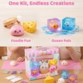 thumbnail image 2 of Squishy Making Kit DIY Dumplings Cheese and Glitter Cube Squishies Arts and Crafts for Kids Ages 8-12 Christmas Stocking Stuffers Birthday Gift Craft Gifts for Teens Adults Girls Boys Ages 6+, 2 of 6