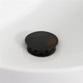 thumbnail image 1 of American Imaginations AI-23760 21 in. Rectangle Vee Series 1 Hole Ceramic Vanity Top Set, White, 1 of 1