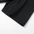 thumbnail image 5 of Trgacdwlo Mens Short Sleeve Hoodie Quick Dry Mens Workout Shirts Moisture Wicking Sun Protection Hooded Baseball Shirt Men Black XXL, 5 of 8